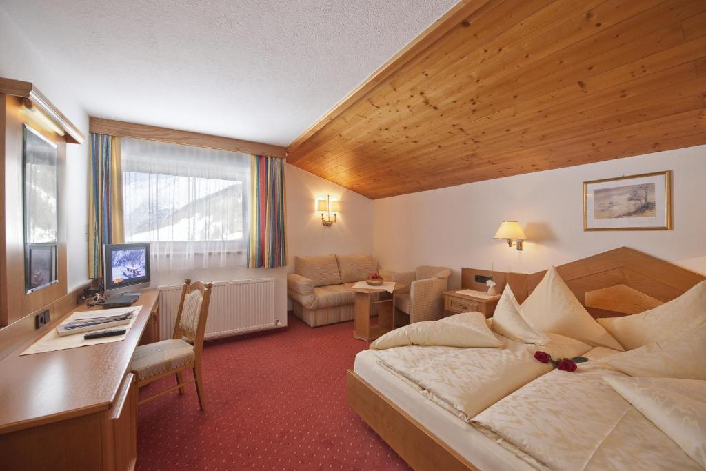 Hotel Jagdhof Bed & Breakfast Obergurgl Pokoj fotografie